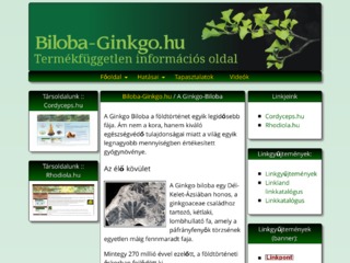 Részletek : Biloba-Ginkgo.hu
