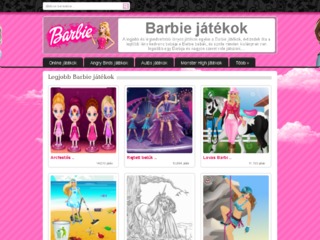 Részletek : Legjobb online Barbie játék