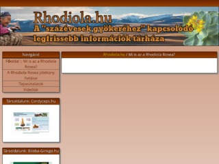 Részletek : Rhodiola.hu