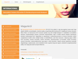 Magunkról - INTERNACIONAL