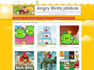 Részletek : Angri Birds játékok ingyen 