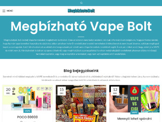 Megbízható vape bolt